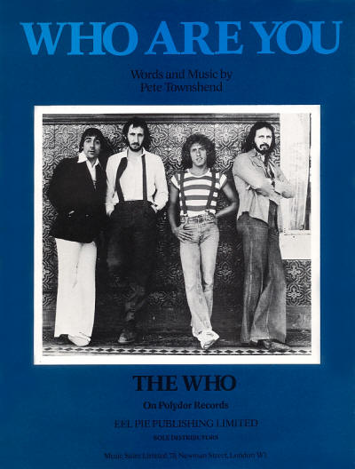 The Who - UK - Who Are You - 1978