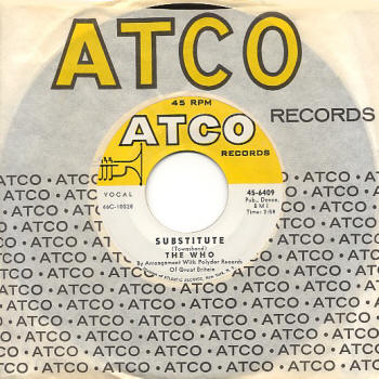 Substitute - 1966 USA 45