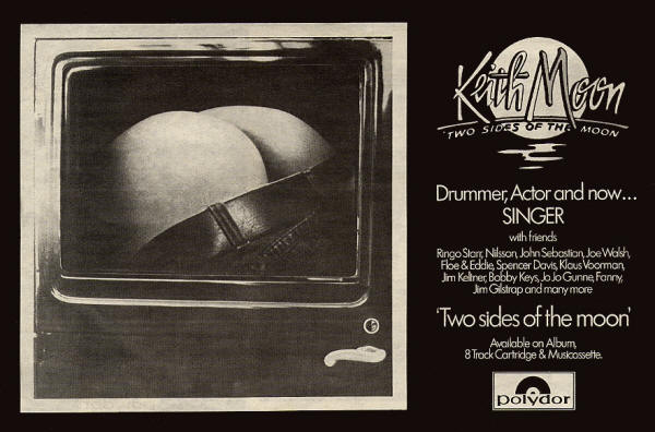 Keith Moon - The Two Sides Of The Moon - 1975 UK