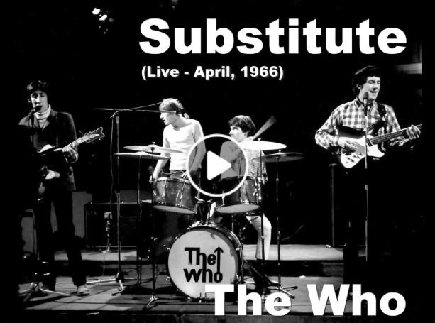 The Who - Substitute - April, 1966 Live