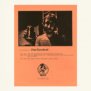 Pete Townshend - The Genius Of Peter Townshend - LP K&S Splash Wax