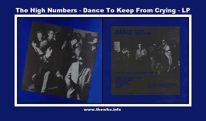The High Numbers - Dance To Keep From Crying - LP