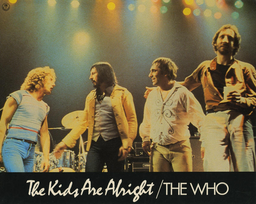 The Who - The Kids Are Alright - 1979 Germany Lobby Cards