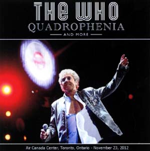 The Who - Air Canada Center - Toronto, Ontario - November 23, 2012 - CD