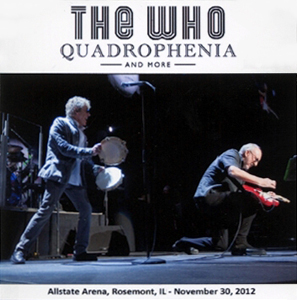 The Who - Allstate Arena - Rosemont, IL - Allstate Arena - November 30, 2012 - CD