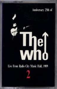 The Who - Anniversary 25th of The Who - Cassette 2