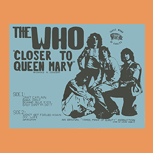 The Who - Closer To Queen Mary - LP (Blue Vinyl)