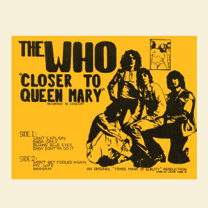 The Who - Closer To Queen Mary - 12-10-71 - LP - Red Vinyl