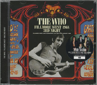 The Who - Fillmore West 1968 3rd Night - CD