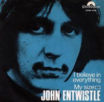 The Who - John Entwistle - I Believe In Everything - 1971 Norway 45
