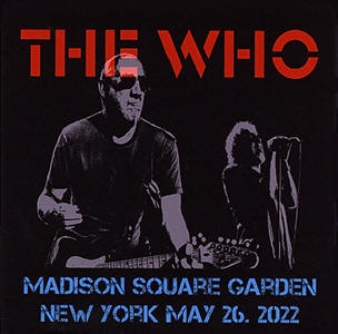 The Who - Madison Square Garden - New York - May 26, 2022 - CD