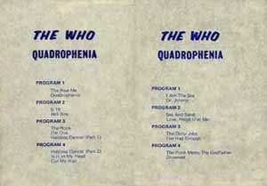 The Who - Quadrophenia - 8-Track (Pirate)