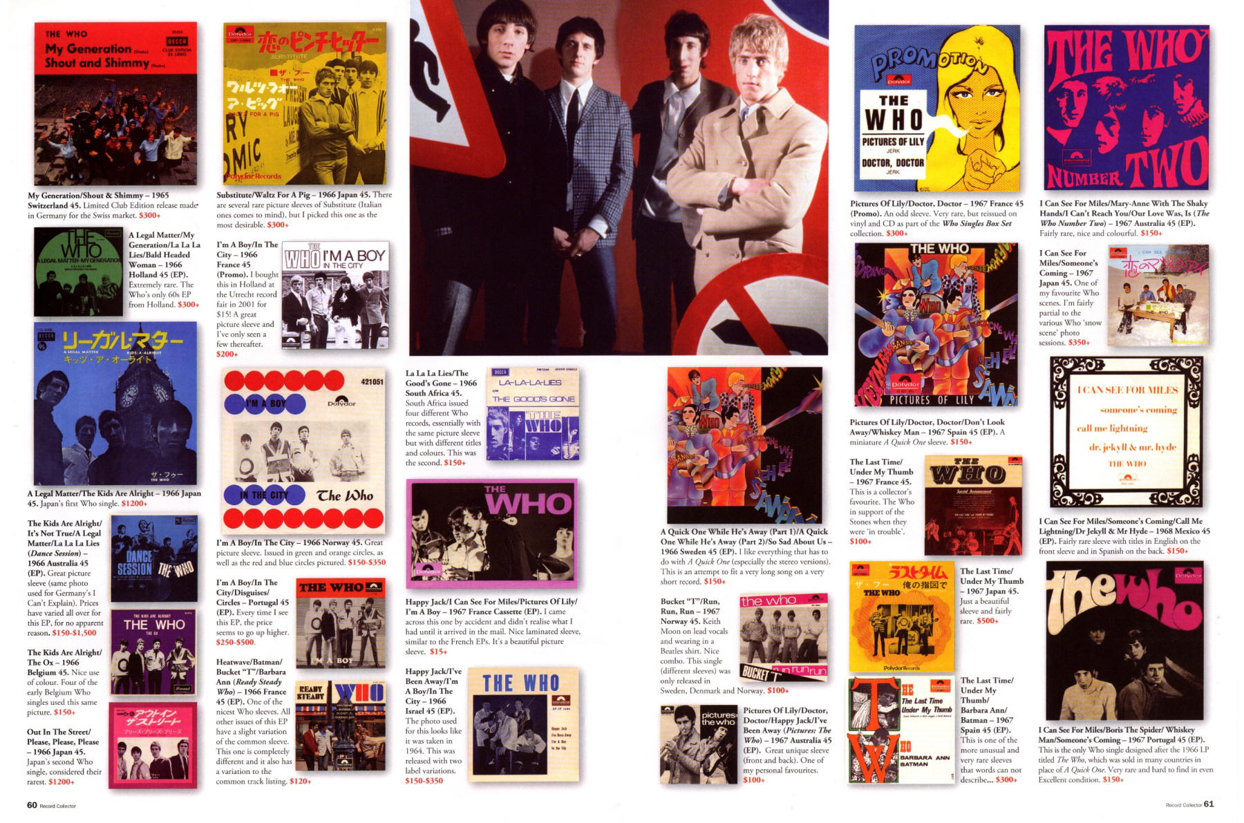 The Who - Record Collector Magazine - June, 2007