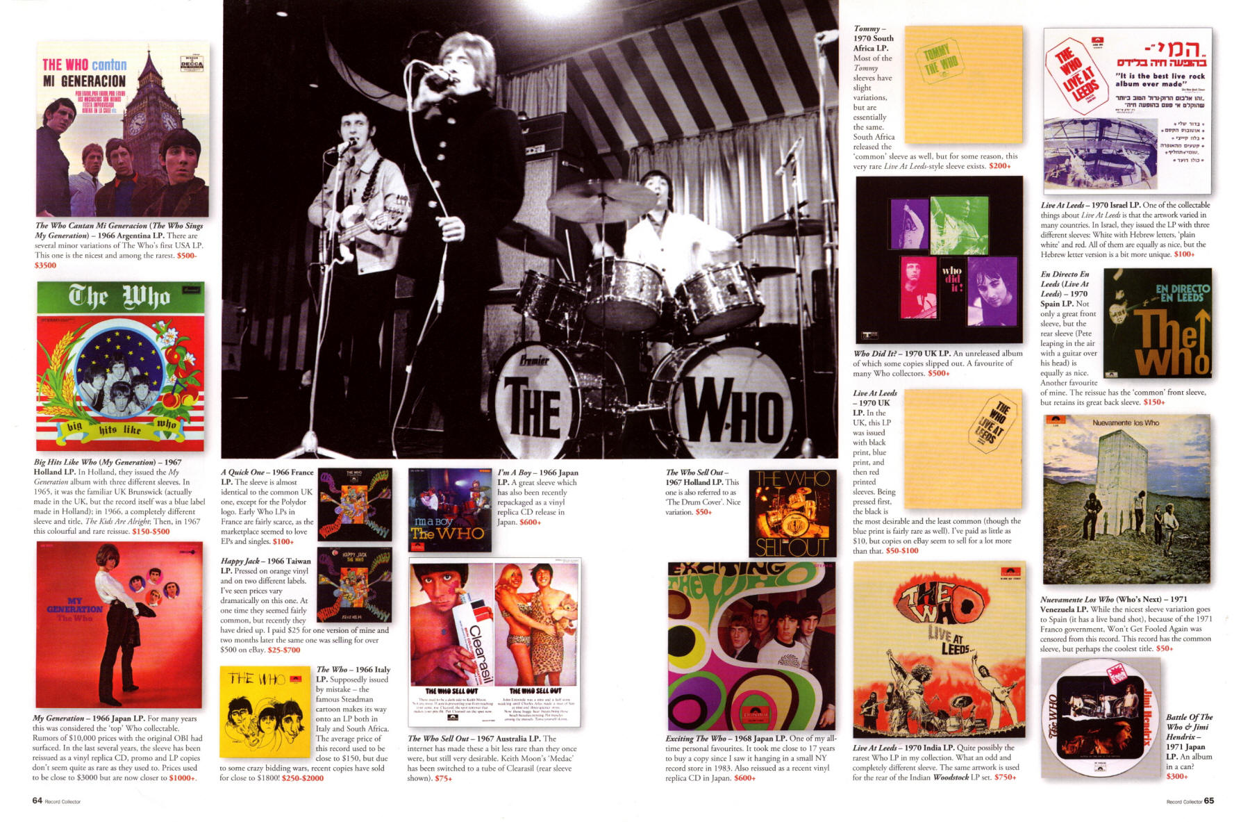 The Who - Record Collector Magazine - June, 2007