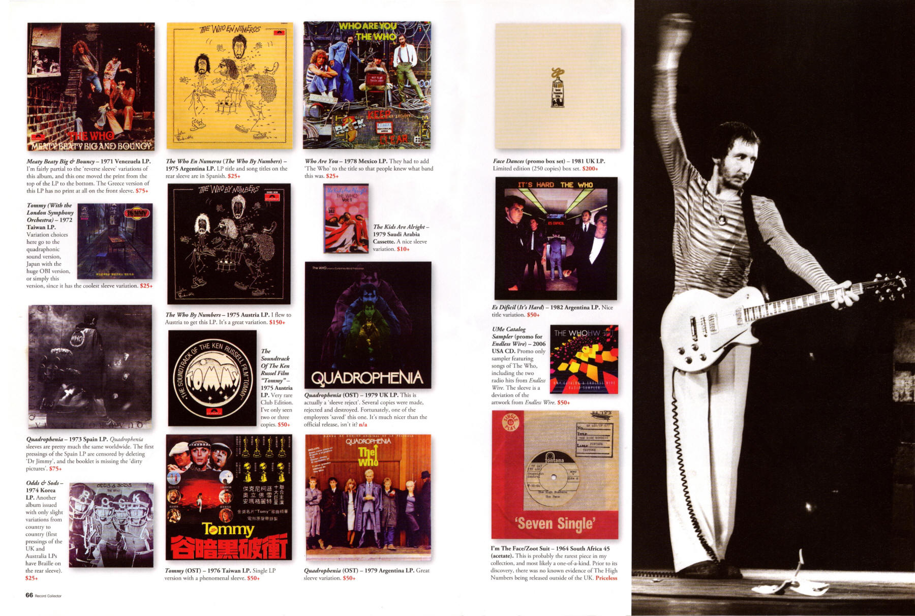 The Who - Record Collector Magazine - June, 2007