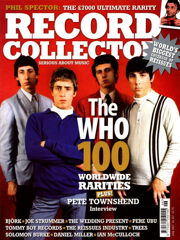 The Who - Record Collector Magazine - June, 2007 (Front Cover)