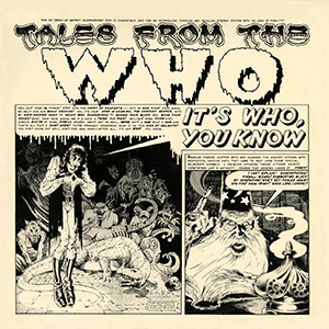 The Who - Tales From The Who - Green & Pink Vinyl Version - LP (Back Cover)