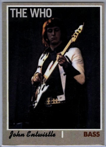 The Who - 2021 USA Trading Cards - John Entwistle