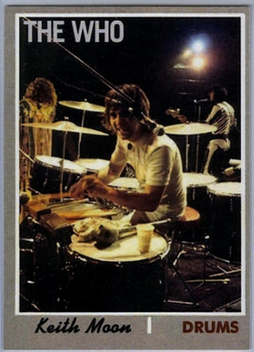 The Who - 2021 USA Trading Cards - Keith Moon