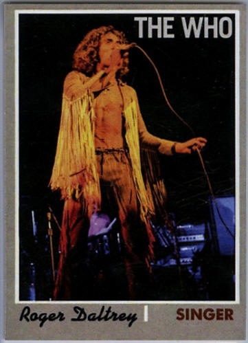 The Who - 2021 USA Trading Cards - Roger Daltrey