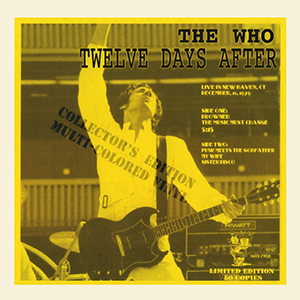 The Who - Twelve Days After - LP - 12-15-79