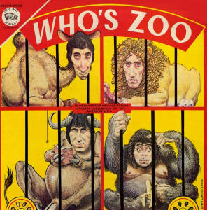 The Who - Who's Zoo - LP - Red Thin Border Version