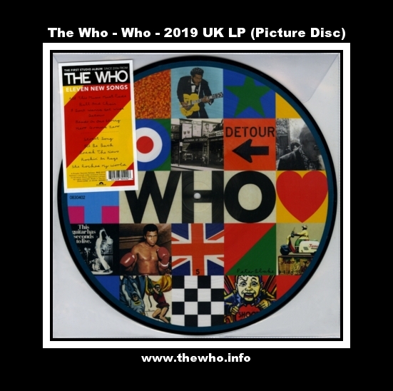The Who - Who - 2019 UK LP (Picture Disc)