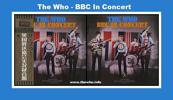 The Who - BBC In Concert - 2022 Japan CD (Stereo)