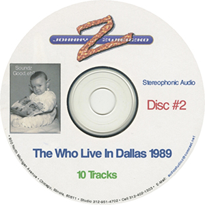 The Who - "Live In Dallas, TX - September 3, 1989" - Disc 2