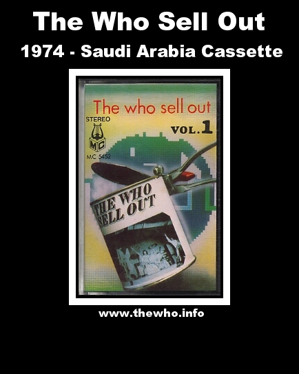 The Who Sell Out - 1974 Saudi Arabia Cassette - Vol. 1