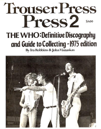 The Who - USA - Trouser Press 2 - 1975