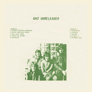 The Who - Who Unreleased - LP