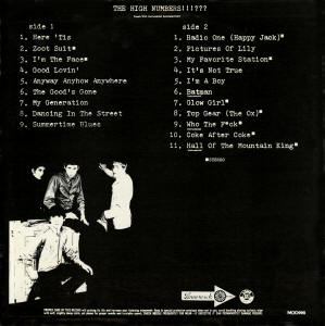 The Who - Who The Fuck - LP (Back Cover)
