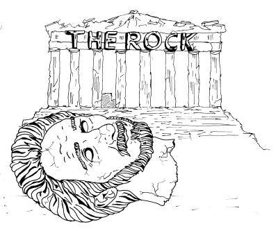 John Entwistle - The Rock - original artwork