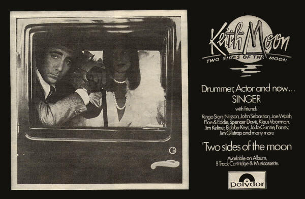 Keith Moon - The Two Sides Of The Moon - 1975 UK