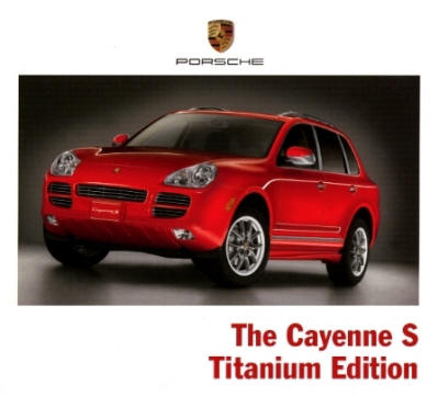 2006 Porsche Cayenne S Titanium Edition